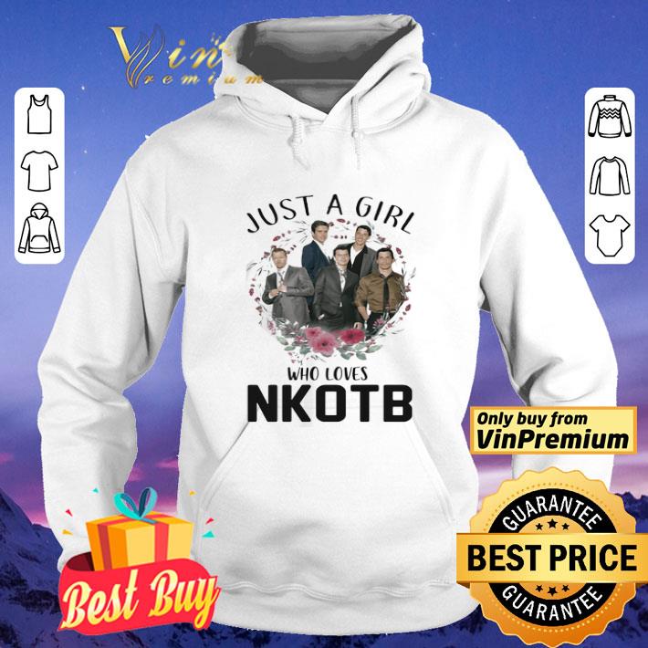 e7c1e8d0 just a girl who loves nkotb flowers shirt 4 - Just a girl who loves nkotb flowers shirt