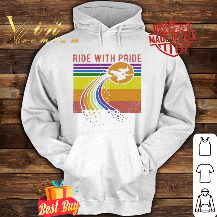 Witch Ride With Pride LGBT Pride shirt