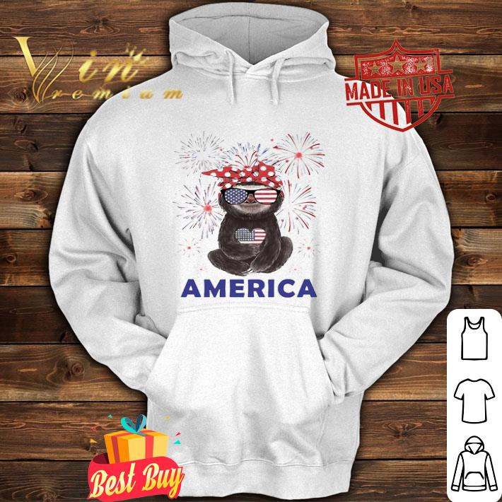 e8ed1f26 firework sloth american flag independence day shirt 4 - Firework Sloth American flag Independence Day shirt