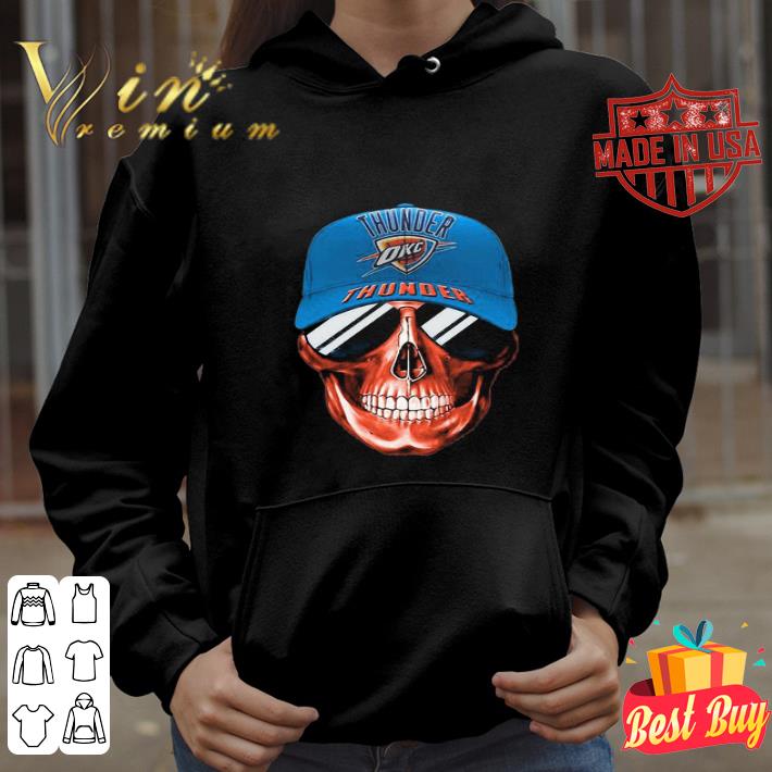Skull Smile Oklahoma City Thunder Logo shirt
