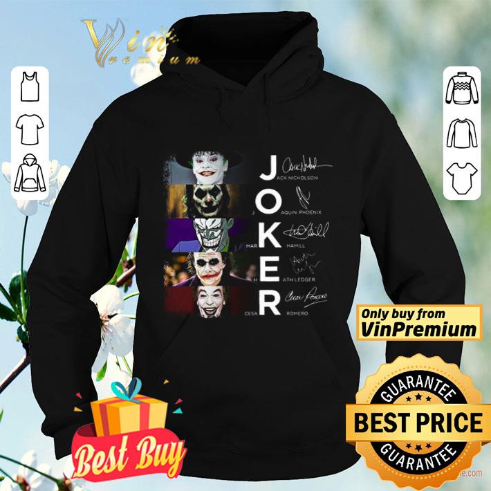 e965f499 joker movie signature jack nicholson joaquin phoenix mark hamill heath ledger shirt 4 - Joker Movie Signature Jack Nicholson Joaquin Phoenix Mark Hamill Heath Ledger shirt