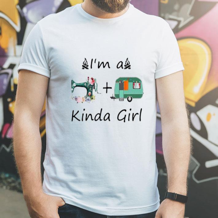 ecfed1f1 i m a sewing and camping kinda girl shirt 4 - I’m A Sewing And Camping Kinda Girl Shirt