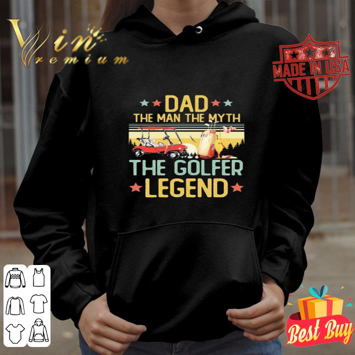 Vintage Dad The Man The Myth The Golfer Legend Father’s Day shirt