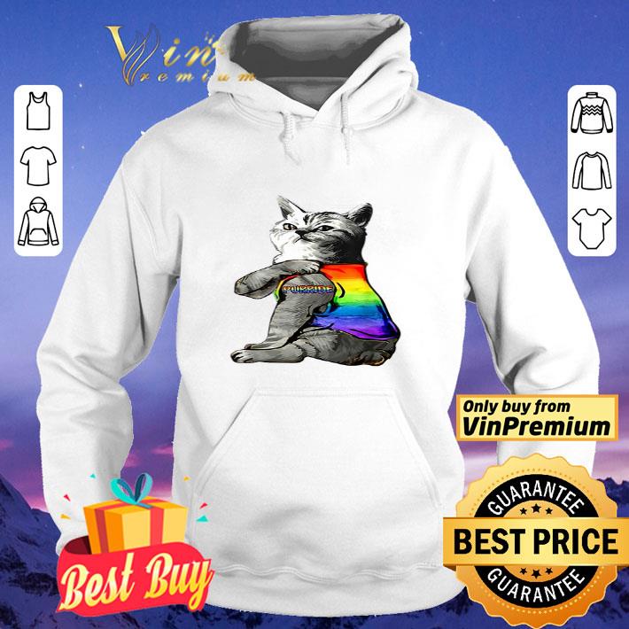 Cat Tattoo Purride Lgbt shirt
