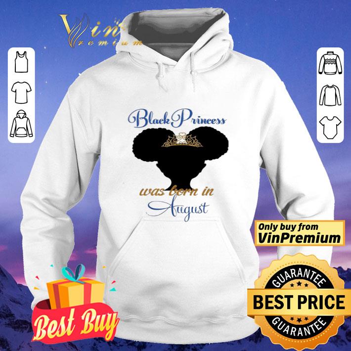 Black Princess Was Born In August shirt