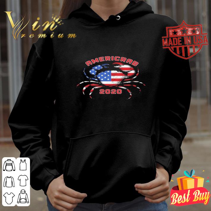 Crab Americrab 2020 Flag 4th Of July Independence Day shirt f0501b0e crab americrab 2020 flag 4th of july independence day shirt 4 - Crab Americrab 2020 Flag 4th Of July Independence Day shirt