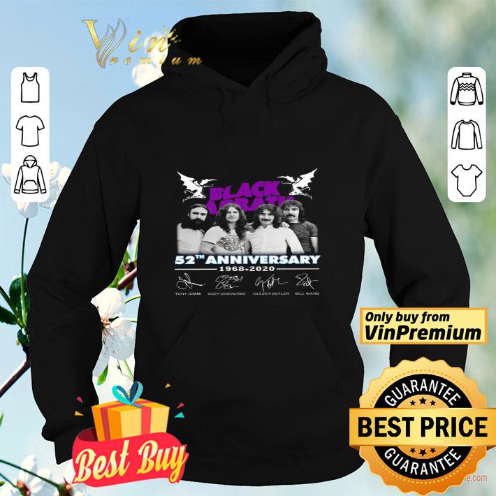 f0fef48a black sabbath 52th anniversary 1968 2020 signature shirt 4 - Black Sabbath 52Th Anniversary 1968 2020 Signature shirt