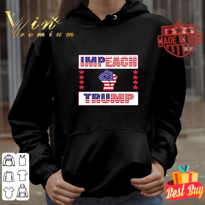 Impeach Donald Trump American Flag 4th Of July Black Lives Matter shirt