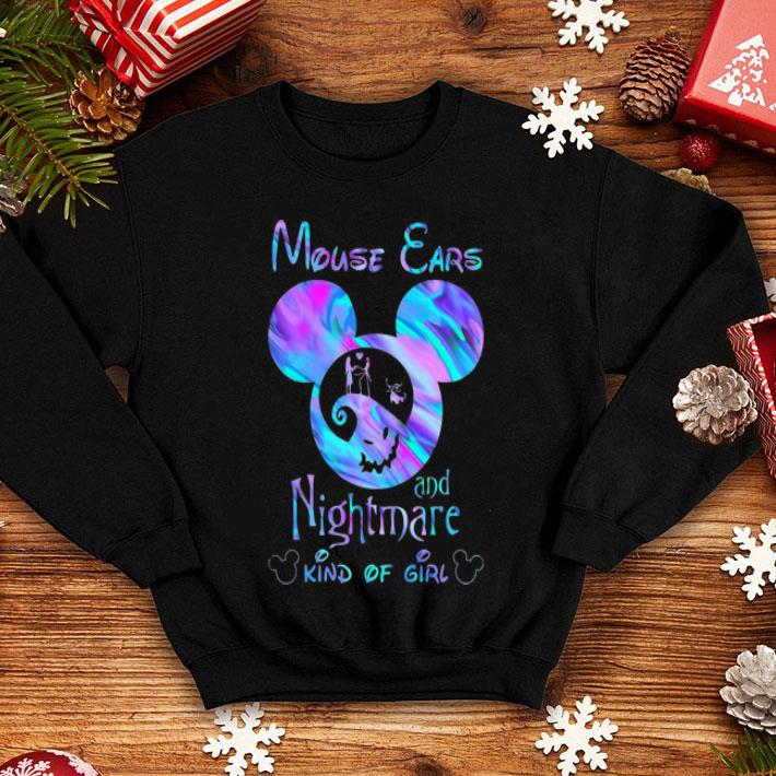 Mickey Mouse Ears And Nightmare Kind Of Girl Nightmare Before Christmas shirt 12 Mickey Mouse Ears And Nightmare Kind Of Girl Nightmare Before Christmas shirt
