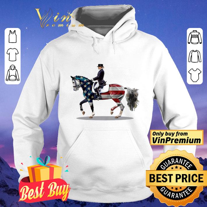 f5157232 american flag dressage horse shirt 4 - American Flag Dressage Horse shirt