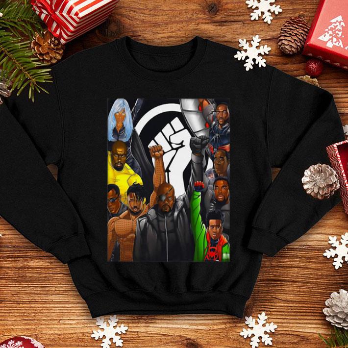 Black Superheroes No Justice No Peace Black Lives Matter shirt 8 Black Superheroes No Justice No Peace Black Lives Matter shirt