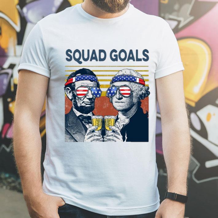 Vintage Squad Goal Benjamin Franklin And Abraham Lincoln Drinking shirt 12 Vintage Squad Goal Benjamin Franklin And Abraham Lincoln Drinking shirt