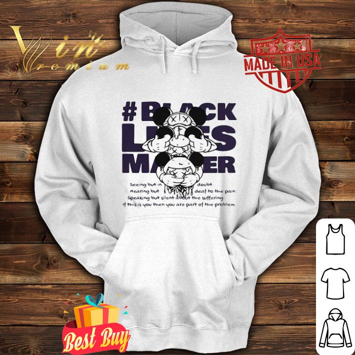 Disney Mickey Mouse Black Lives Matter Rip George Floyd shirt