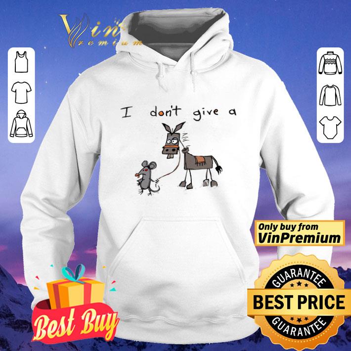 I Don't Give A Mouse Walking Donkey shirt