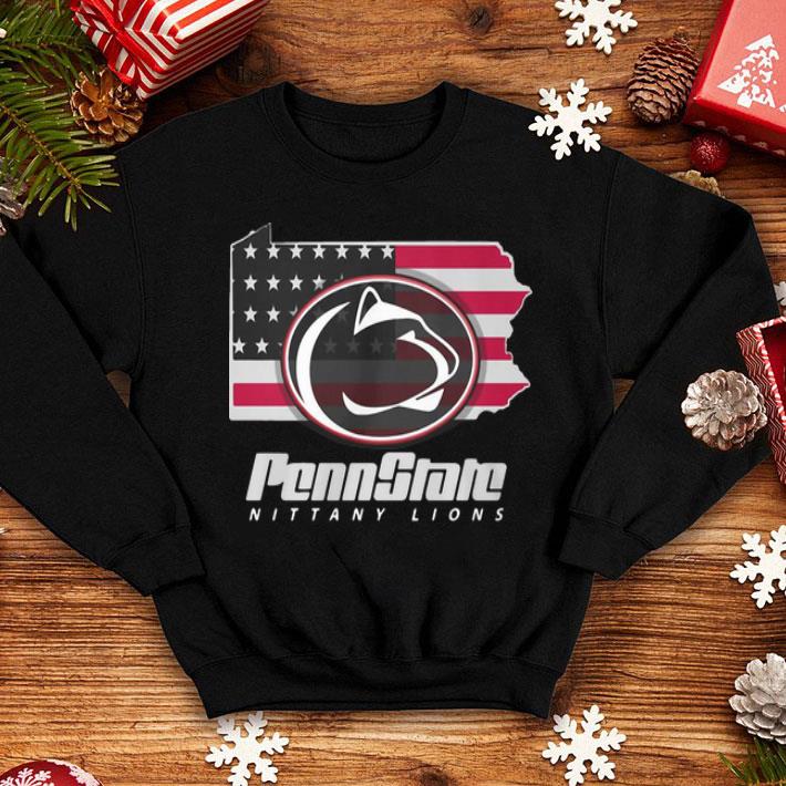 Penn State Nittany Lions American Flag shirt