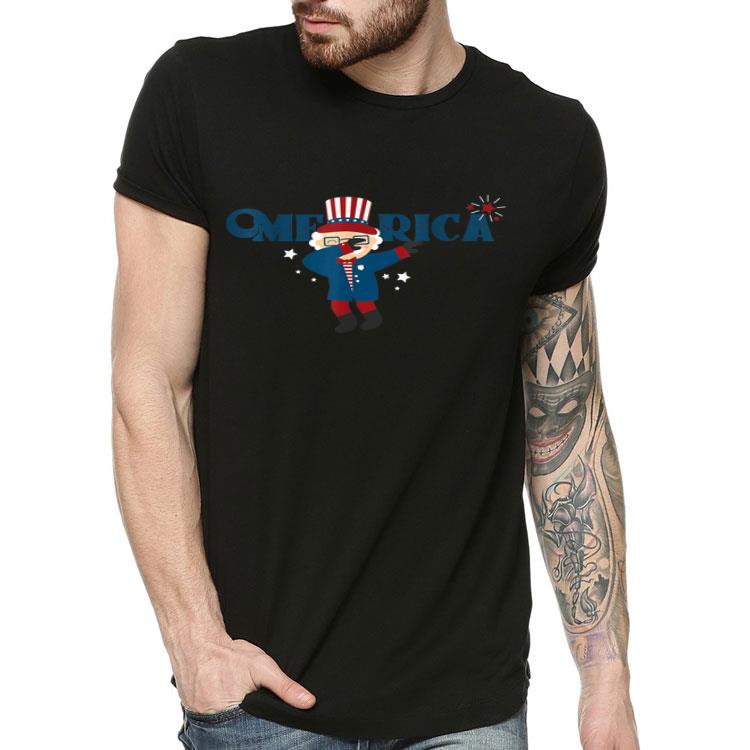 f89ed4fe merica dabbing uncle sam america usa july 4th shirt 4 - Merica Dabbing Uncle Sam America USA July 4th Shirt