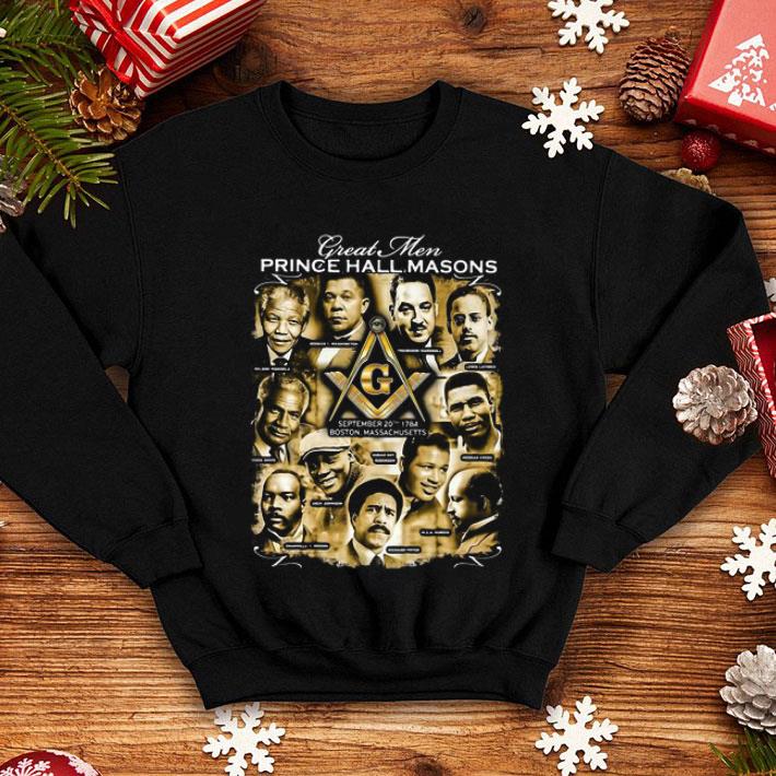 Great Men Prince Hall Masons Darryl Porter shirt