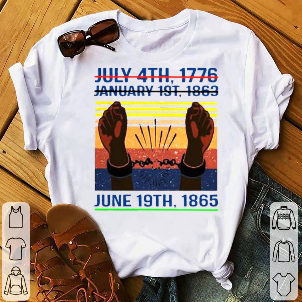 f9408a36 june 19th 1865 juneteenth vintage shirt 4 - June 19th 1865 Juneteenth Vintage Shirt