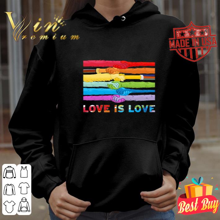 f977dfaf lgbt love is love black lives matter shirt 4 - LGBT Love Is Love Black Lives Matter shirt