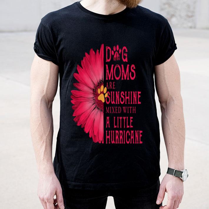 Gerbera Daisy Pink Dog Moms Are Sunshine Mixed With A Little Hurricane Shirt f9fd8fa5 gerbera daisy pink dog moms are sunshine mixed with a little hurricane shirt 4 - Gerbera Daisy Pink Dog Moms Are Sunshine Mixed With A Little Hurricane Shirt