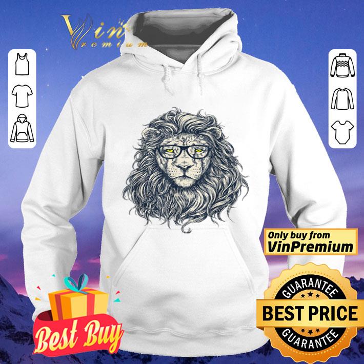 Cute Lion Stylish Glasses Hipster Easter King Art shirt
