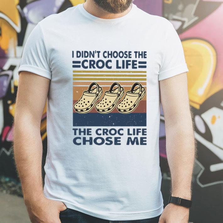 Vintage I Didn’t Choose The Croc Life The Croc Life Chose Me shirt 1 Vintage I Didn’t Choose The Croc Life The Croc Life Chose Me shirt