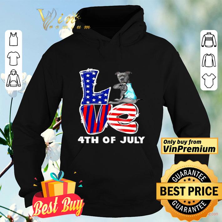 Pitbull Dog Tattoo I Love USA 4th Of July shirt fb66943b pitbull dog tattoo i love usa 4th of july shirt 4 - Pitbull Dog Tattoo I Love USA 4th Of July shirt