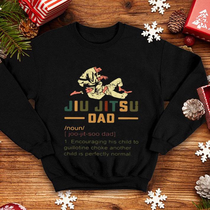 Jiu Jitsu Dad Encouraging His Child To Guillotine Choke Another Shirt