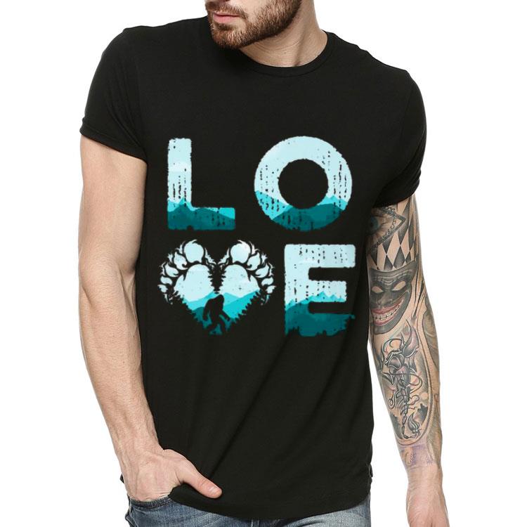 fe16cece love bigfoot mountain shirt 4 - Love Bigfoot Mountain Shirt