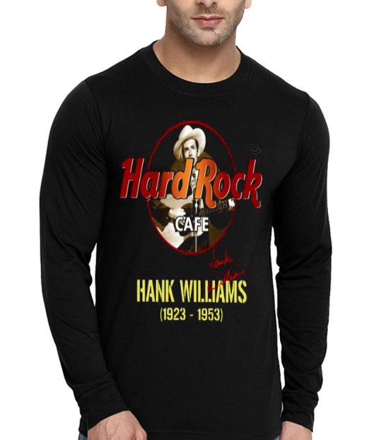 Hank Williams 1923 1953 Hard Rock Cafe Signature Shirt