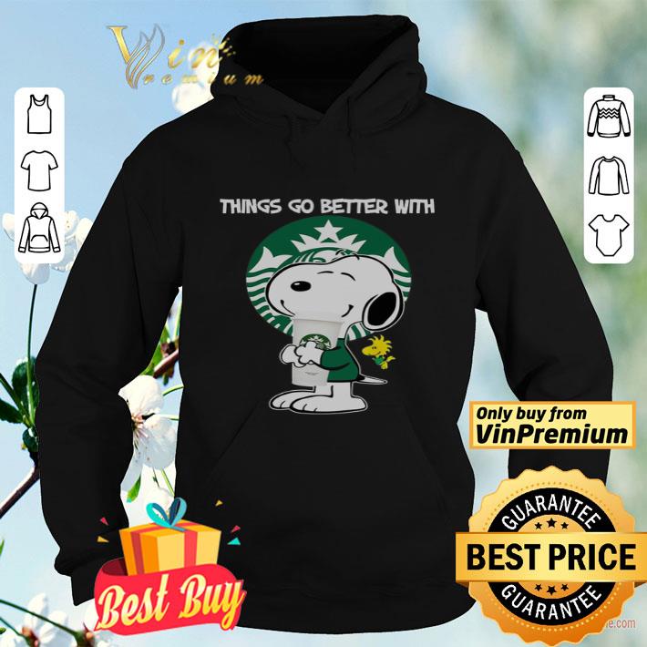 feca9bc9 snoopy hug starbucks things go better with starbucks shirt 4 - Snoopy Hug Starbucks Things Go Better With Starbucks shirt