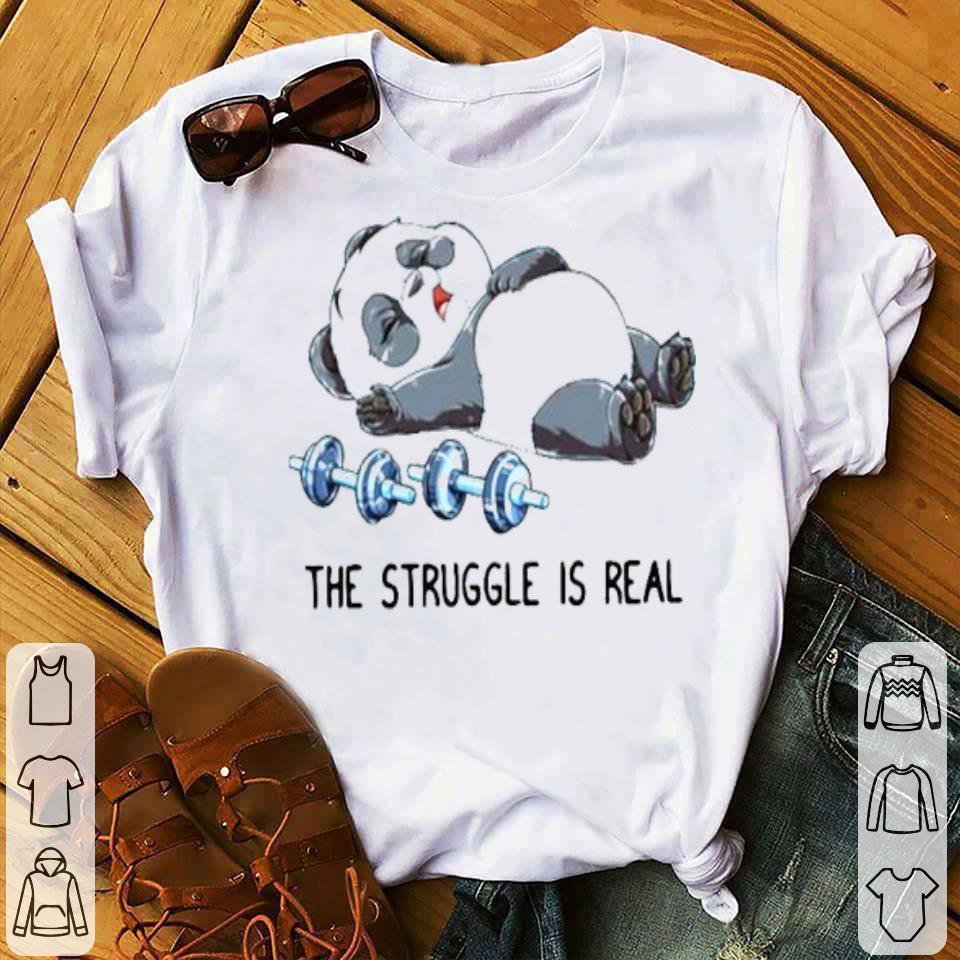 Panda The Struggle Is Real Shirt