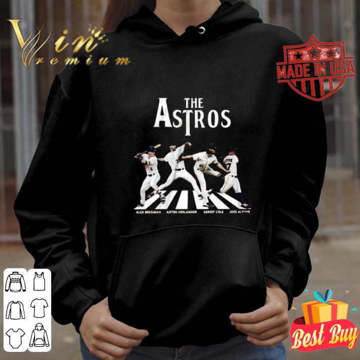The Houston Astros Team Baseball Abbey Road name players shirt