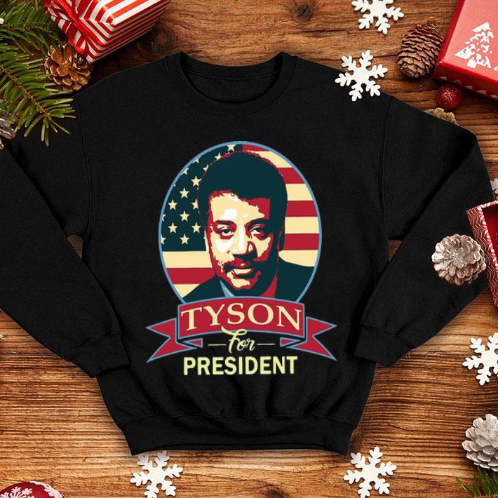 Tyson For President American Flag shirt