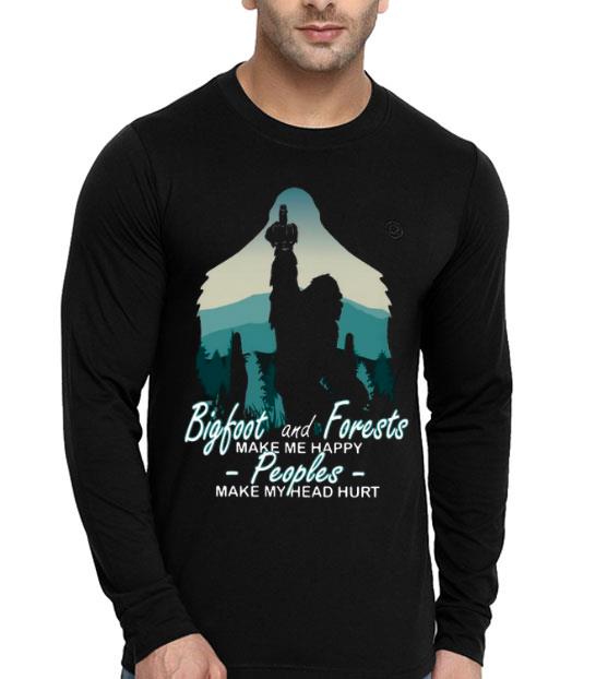 Bigfoot And Forests Make Me Happy Peoples Make My Head Hurt Shirt 10 Bigfoot And Forests Make Me Happy Peoples Make My Head Hurt Shirt