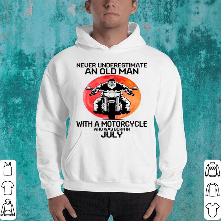 ffaea737 never underestimate an old man with a motorcycle who was born in july moon light shirt 4 - Never Underestimate An Old Man With A Motorcycle Who Was Born In July Moon Light Shirt