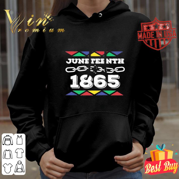 Juneteenth 6 19 1865 Independence Day shirt