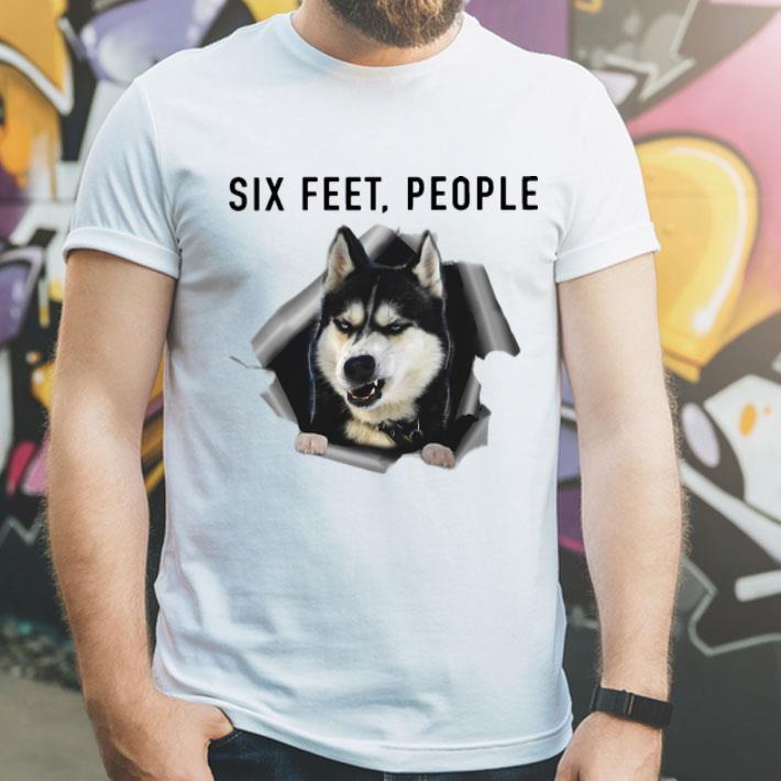 001ba149 husky six feet people social distancing shirt 4 - Husky Six Feet People Social Distancing shirt