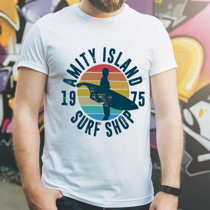 Vintage Amity Island Surf Shop 1975 shirt 1 Vintage Amity Island Surf Shop 1975 shirt