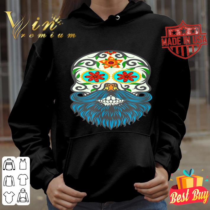 036288aa day of the dead bearded sugar skull halloween costume shirt 4 - Day Of The Dead Bearded Sugar Skull Halloween Costume shirt