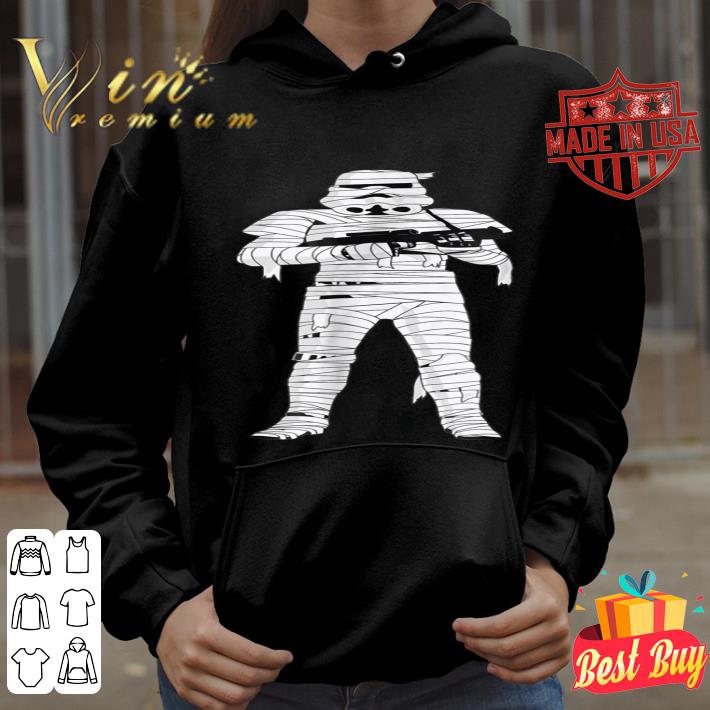 Star Wars Stormtrooper Mummy Wraps Halloween shirt 0458353a star wars stormtrooper mummy wraps halloween shirt 4 - Star Wars Stormtrooper Mummy Wraps Halloween shirt