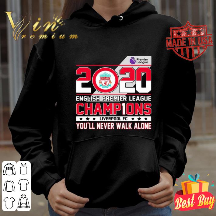 2020 English Premier League Champions Liverpool FC YNWA shirt