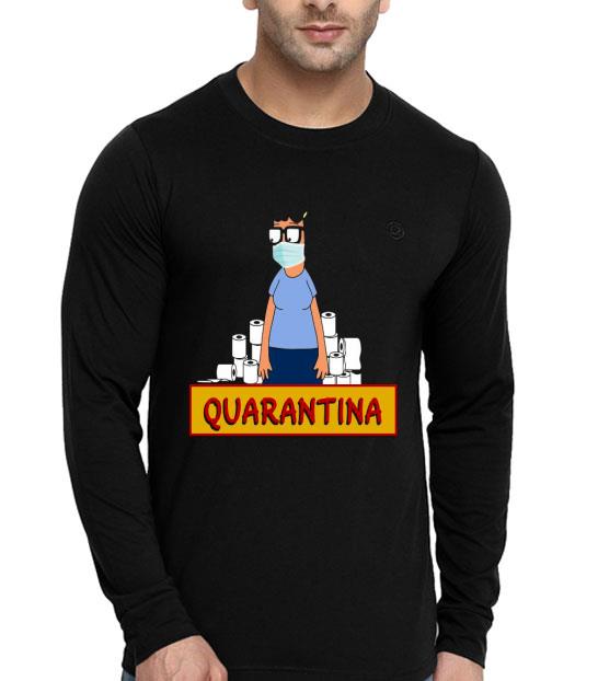 Tina Belcher Face Mask Toilet Paper Quarantina Shirt