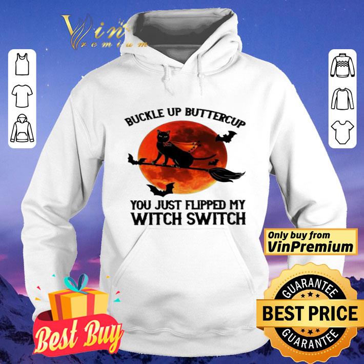 Black Cat Buckle Up Buttercup You Just Flipped My Witch Switch Moon shirt 0bcc898e black cat buckle up buttercup you just flipped my witch switch moon shirt 4 - Black Cat Buckle Up Buttercup You Just Flipped My Witch Switch Moon shirt