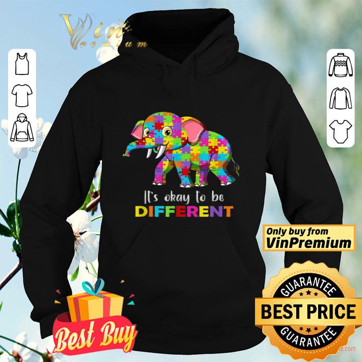 Elephant It's Okay To Be Different Autism Awareness shirt 0c19f93d elephant it s okay to be different autism awareness shirt 4 - Elephant It's Okay To Be Different Autism Awareness shirt