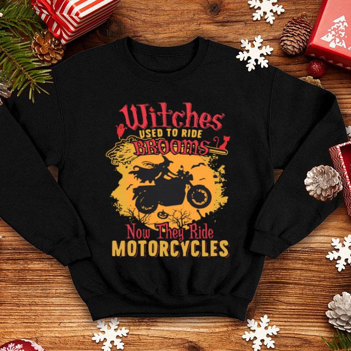 10f0596a witches used to ride brooms now they ride motorcycles halloween shirt 4 - Witches Used To Ride Brooms Now They Ride Motorcycles Halloween shirt