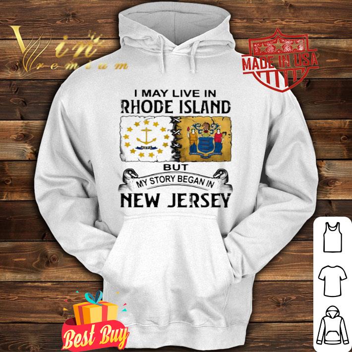 I may live in Rhode Island but my story began in New Jersey shirt