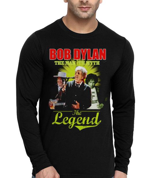 169cbdb8 bob dylan the man the myth the legend signature shirt 4 - Bob Dylan The Man The Myth The Legend Signature Shirt