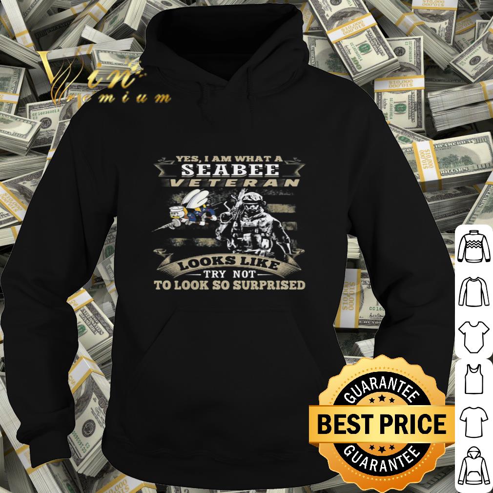 17a2846d american flag bee yes i am what a seabee veteran looks like try not to look so surpriesd shirt 4 - American flag Bee Yes I Am What A Seabee Veteran Looks Like Try Not To Look So Surpriesd shirt