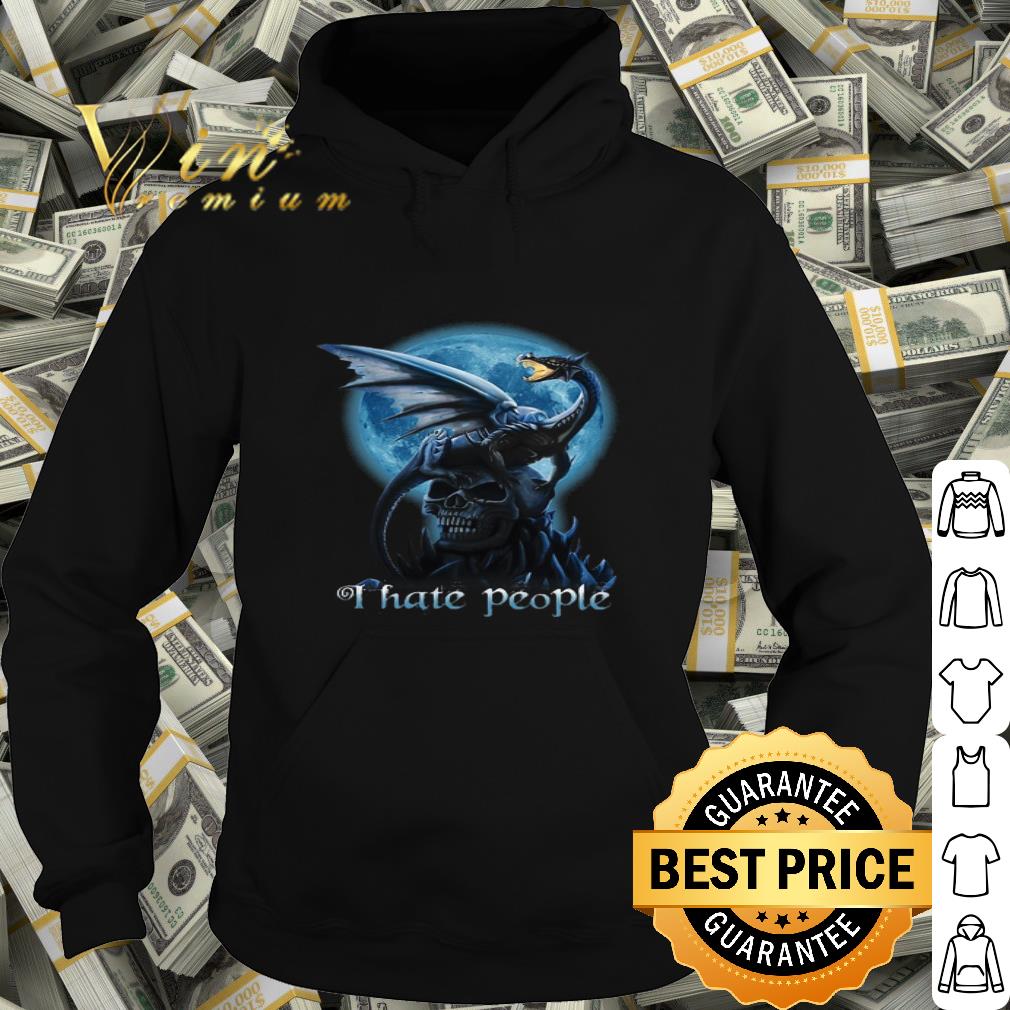 Dragon On Skull I Hate People Under Moon shirt 4 Dragon On Skull I Hate People Under Moon shirt